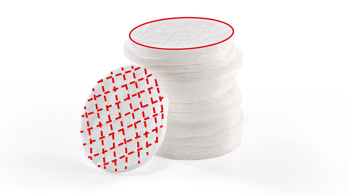 cotton pads ultrasonics lamination nonwovens hygiene products